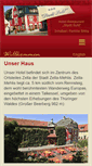 Mobile Screenshot of hotel-stadt-suhl.de
